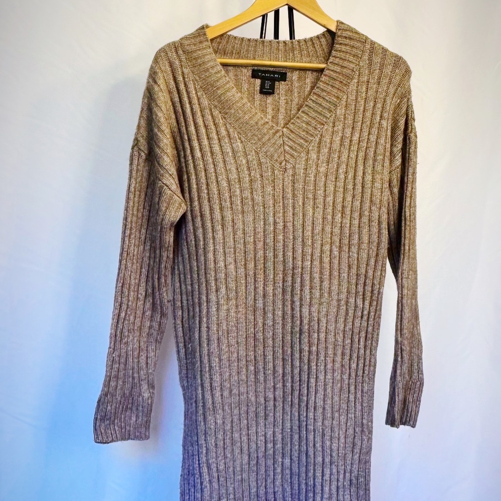 ~Tahari~ ~size medium tall~ ~light brown~